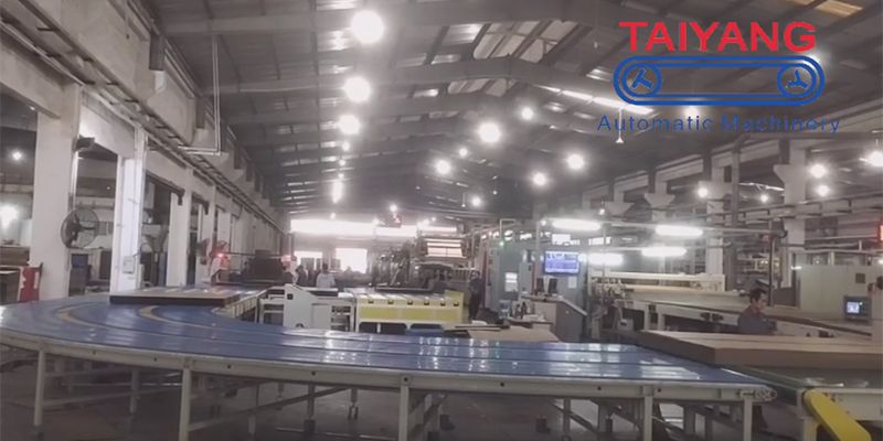 Конвейерные системы для транспортировки гофрокартона под ключ
